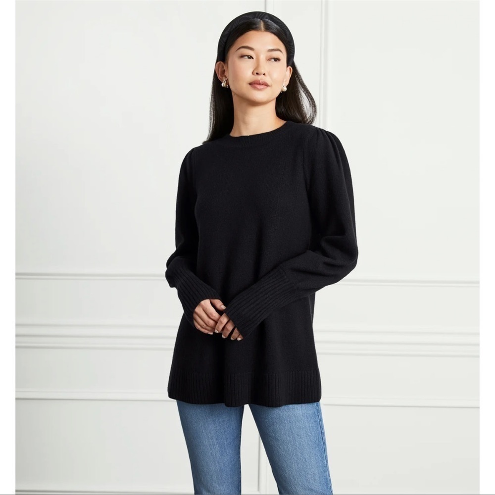 HILL HOUSE Merino Wool Silvia Sweater Black